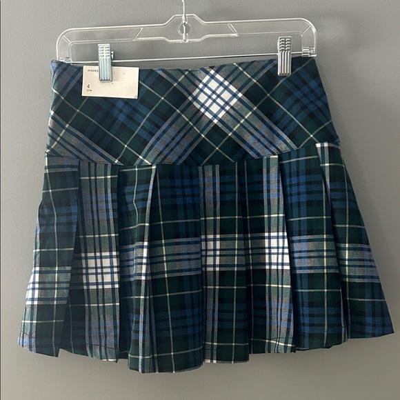 American Eagle Outfitters Dresses & Skirts - American Eagle Outfitters Plaid Mini Skirt - Blue and Green